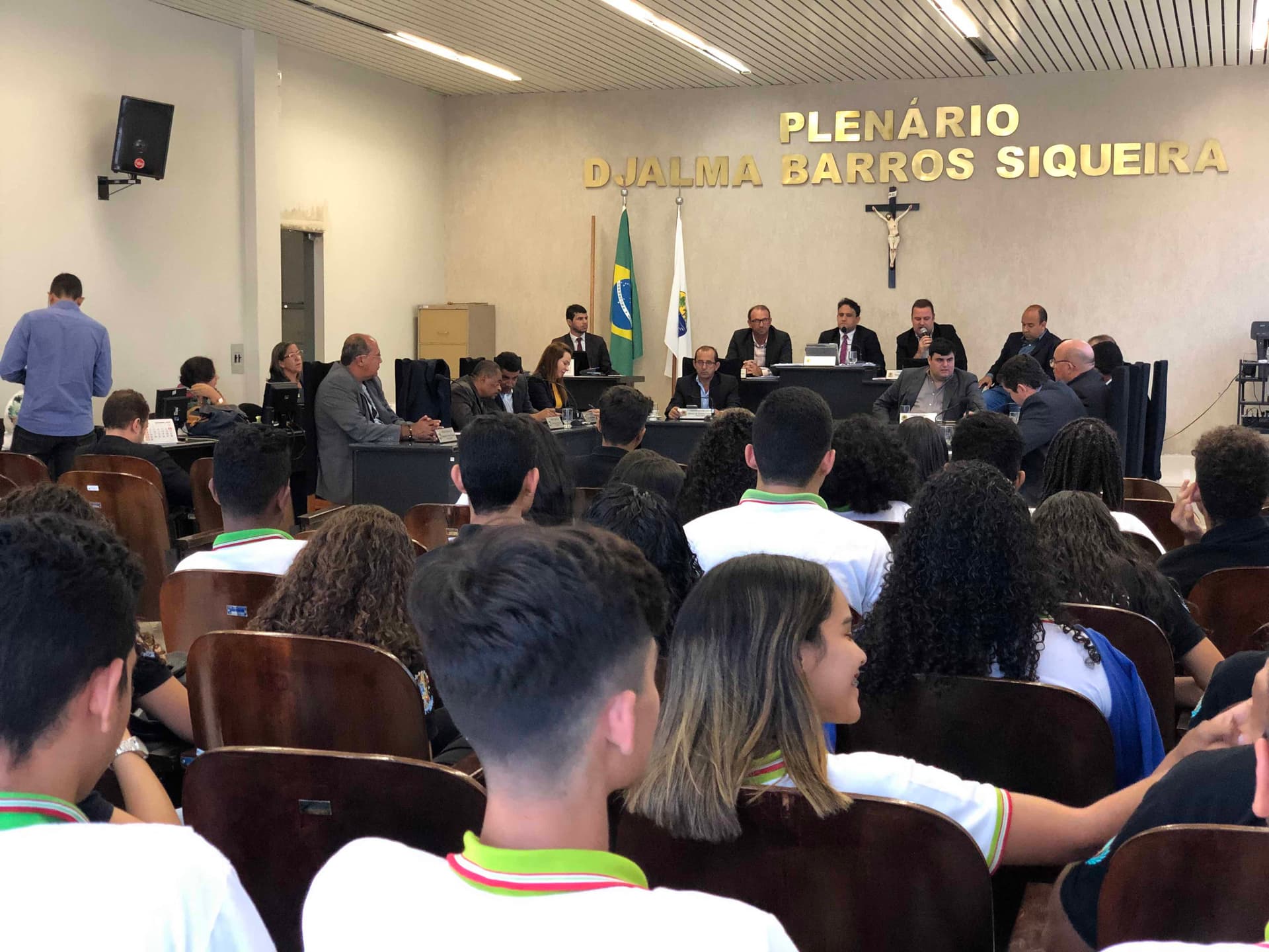 Imagem da notícia: Estudantes do IFAL participam da 99ª Sessão Ordinária na Câmara
