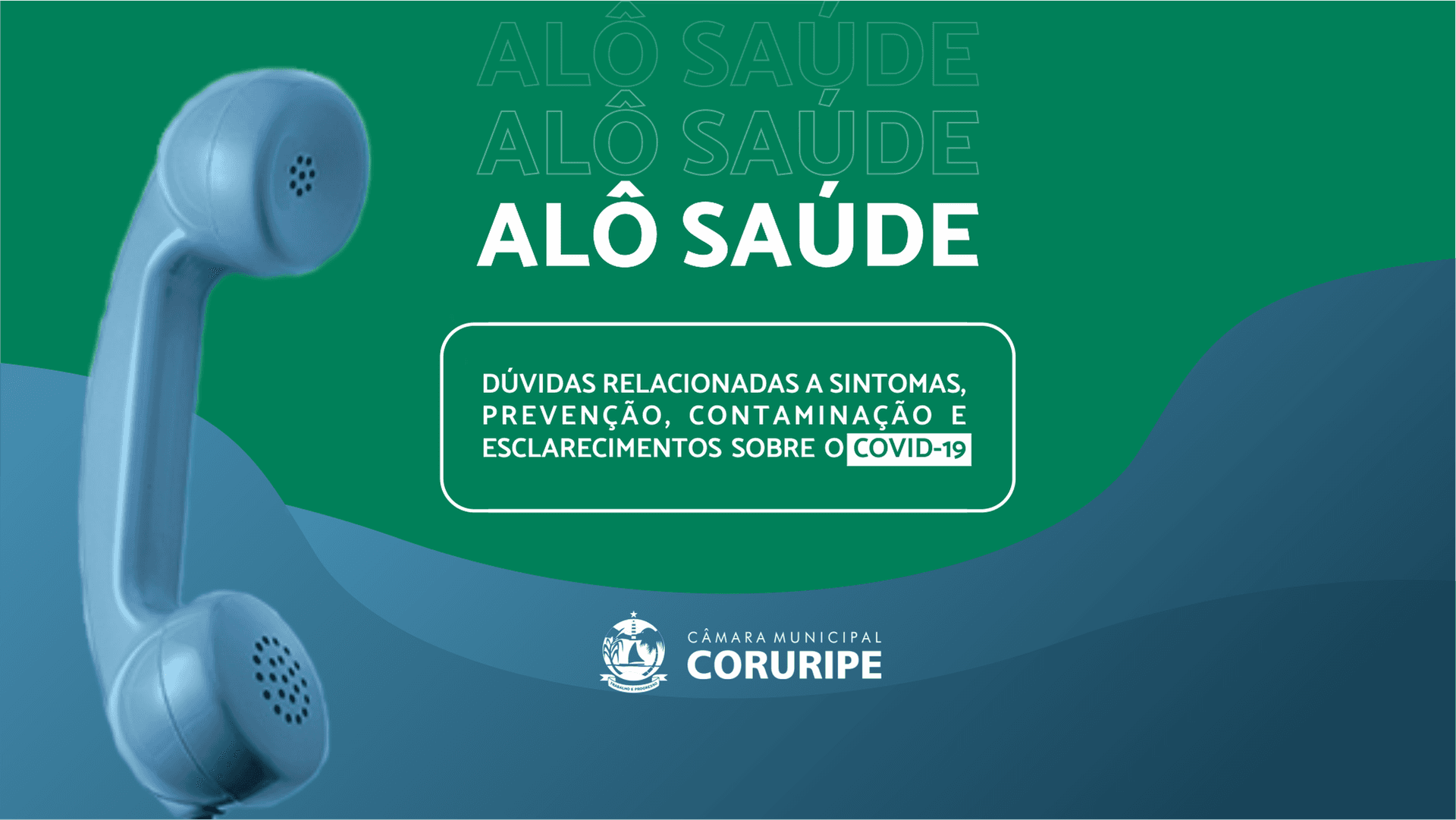 Imagem da notícia: Alô Saúde é lançado para tirar dúvidas sobre a Covid-19