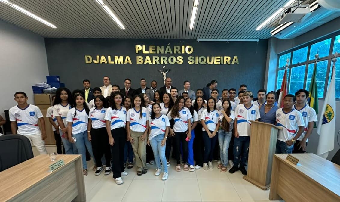 Imagem da notícia: 23ª Sessão conta com a participação dos estudantes da Escola Municipal Djalma Barros Siqueira