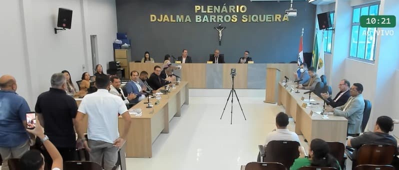 Imagem da notícia: 25ª Sessão Ordinária tem foco em valorização profissional e infraestrutura urbana